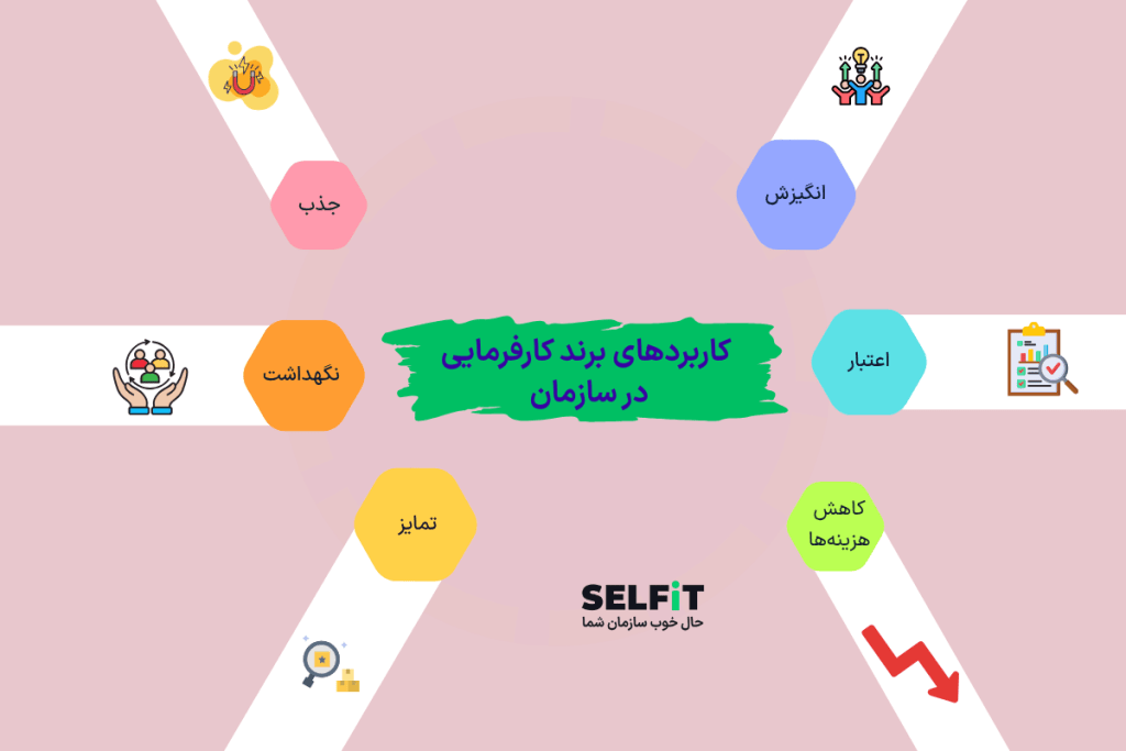 کاربردهای برندکارفرمایی در سازمان-سلفیت