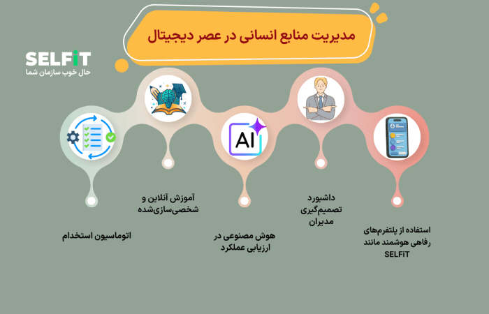 چرخه‌ی مدیریت منابع انسانی (HRM Lifecycle)-سلفیت